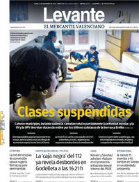 Portada Levante 2025-12-15