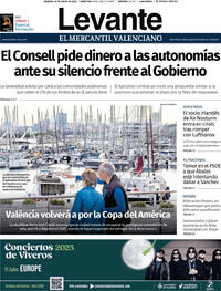Portada periódico Levante