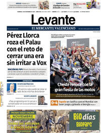 Portada Levante 2025-11-16