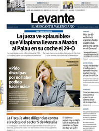 Portada Levante 2025-12-16