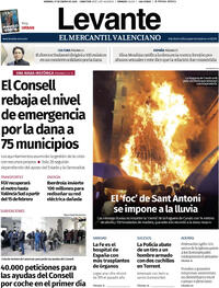 Portada Levante 2025-01-17