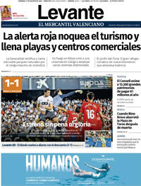 Portada Levante 2025-08-17