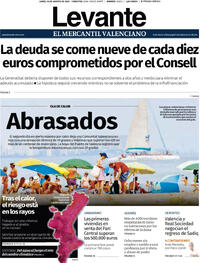 Portada Levante 2025-08-18