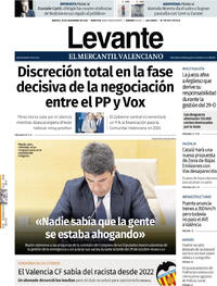 Portada Levante 2025-11-18