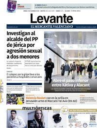 Portada Levante 2025-12-19
