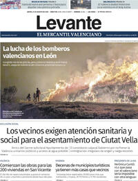 Portada Levante 2025-08-21