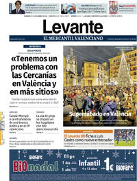 Portada Levante 2025-12-21