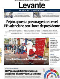 Portada Levante 2025-12-22