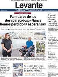 Portada Levante 2025-10-23