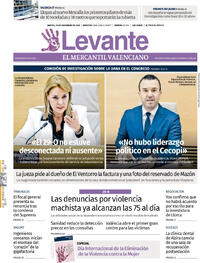 Portada Levante 2025-11-25