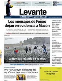 Portada Levante 2025-12-26