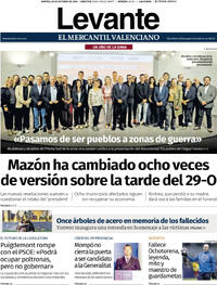 Portada Levante 2025-10-28