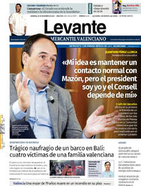 Portada Levante 2025-12-28