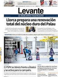 Portada Levante 2025-11-29