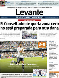 Portada Levante 2025-08-30