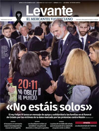 Portada Levante 2025-10-30