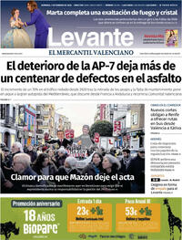 Portada Levante 2026-02-01