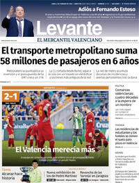 Portada Levante 2026-02-02