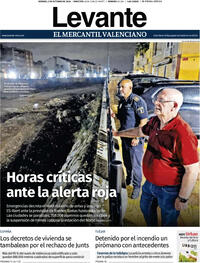 Portada Levante 2026-10-02
