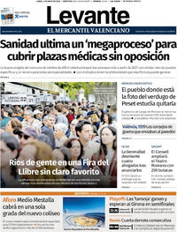 Portada Levante 2026-05-04