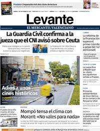 Portada Levante 2026-09-05