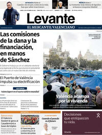 Portada Levante 2026-10-05
