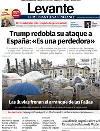 Portada Levante 2026-03-06