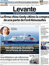 Portada Levante 2026-05-06