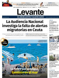 Portada periódico Levante