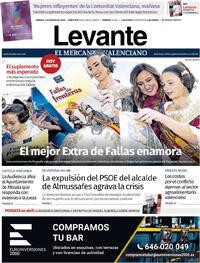 Portada Levante 2026-03-07