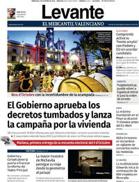 Portada Levante 2026-10-07