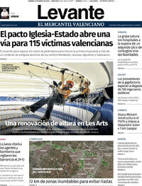 Portada Levante 2026-01-09