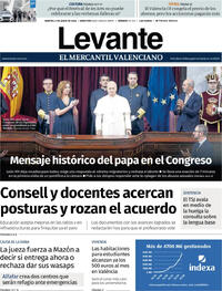 Portada Levante 2026-06-09