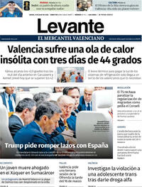 Portada Levante 2026-07-09
