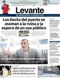 Portada Levante 2026-06-10