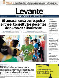 Portada Levante 2026-09-10