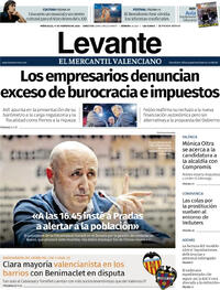 Portada Levante 2026-02-11