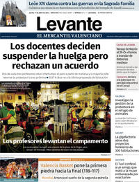 Portada Levante 2026-06-11