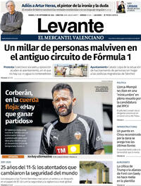 Portada Levante 2026-09-11