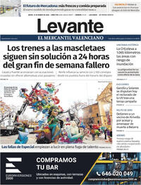 Portada Levante 2026-03-12