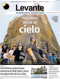 Portada Levante 2026-08-12