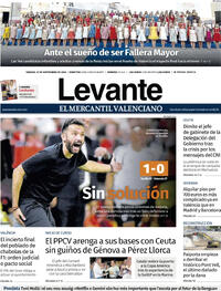 Portada Levante 2026-09-12