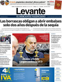 Portada Levante 2026-02-13