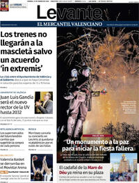 Portada Levante 2026-03-13