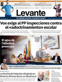 Portada Levante 2026-07-13