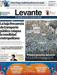 Portada Levante 2026-09-13
