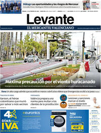 Portada Levante 2026-02-14