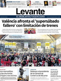 Portada Levante 2026-03-14