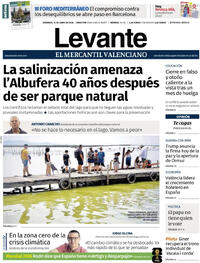 Portada Levante 2026-06-14