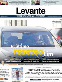 Portada Levante 2026-09-14